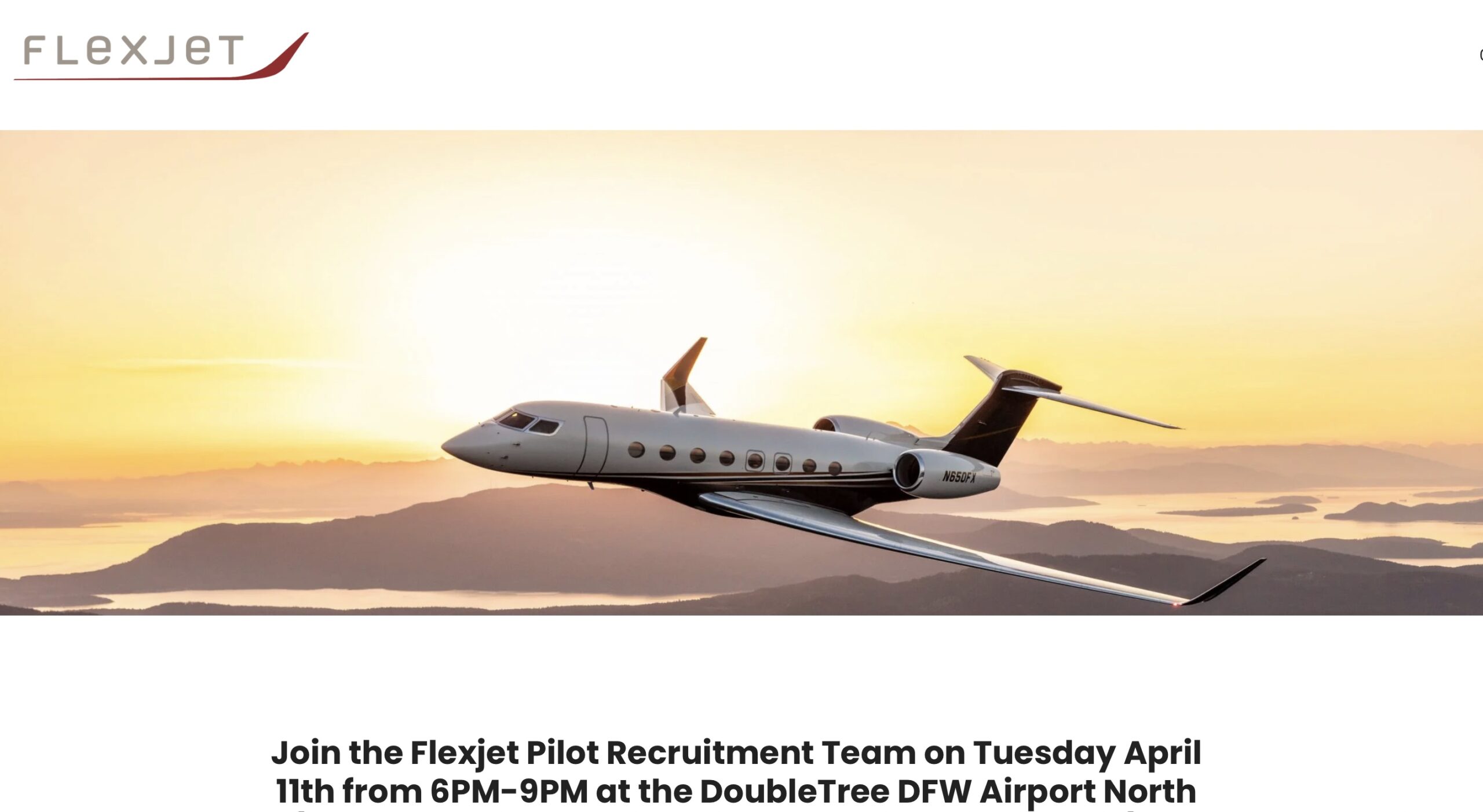 Flexjet DFW Pilot Social; April 11, 2023