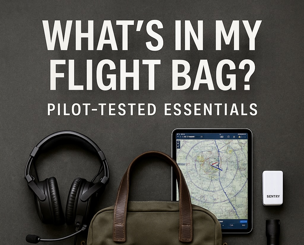 What’s In My Flight Bag? Must-Have Pilot Gear for Every Flight