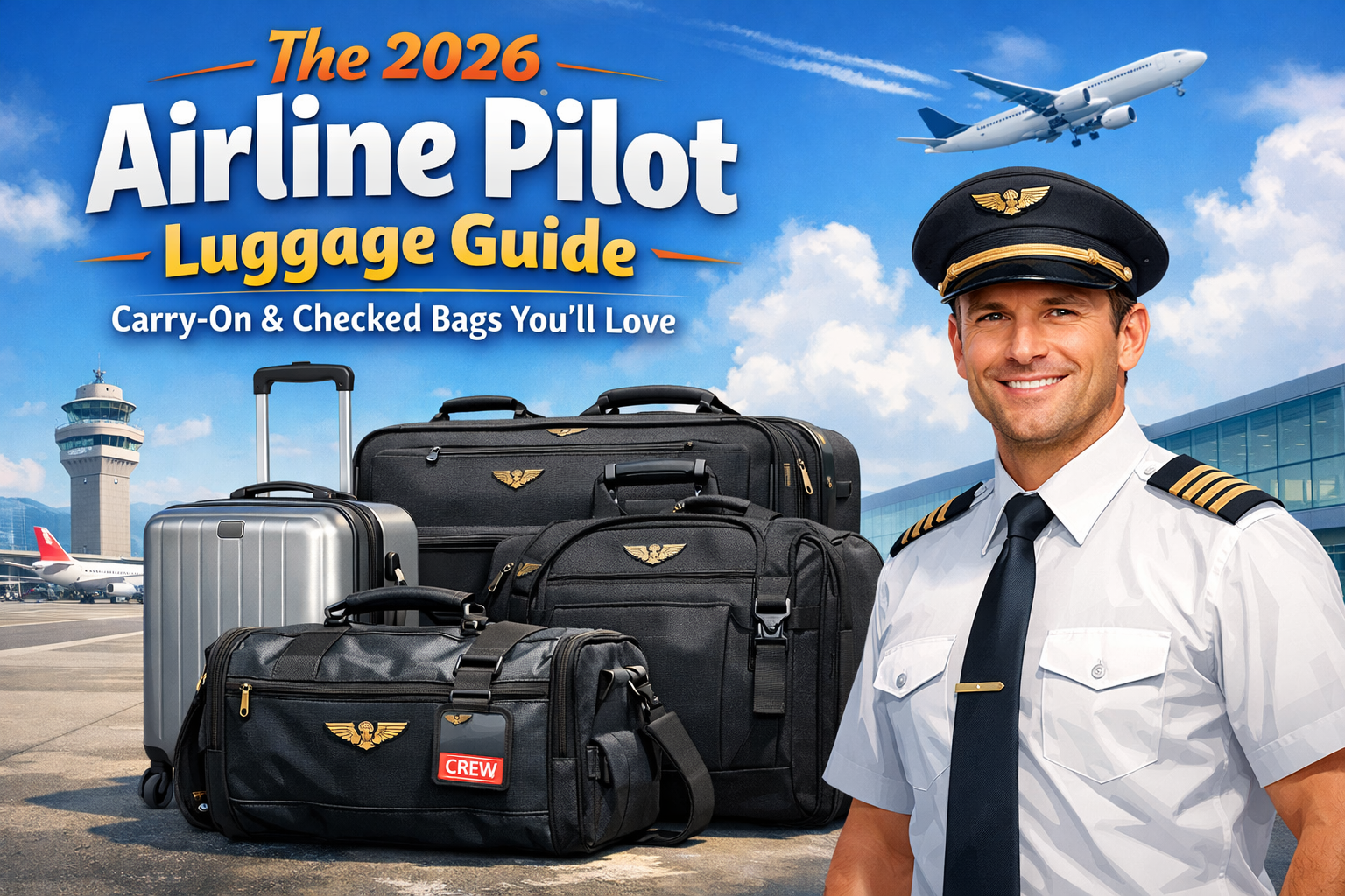 The 2026 Airline Pilot Luggage Guide: Bags You’ll Love